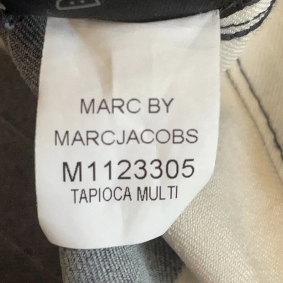 Marc By Marc Jacobs Black Scooter Stripe Dress Tapioca Multi size XS - Picture 10 of 12
